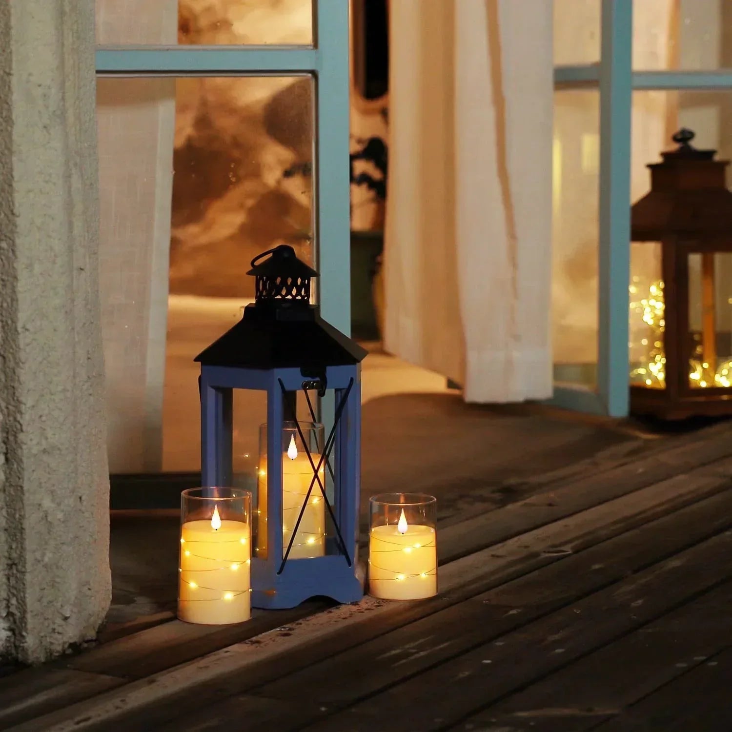 GlowReal | Realistische LED-kaarsen zonder vlam – decoratieve sfeerverlichting voor thuis, werkt op batterijen