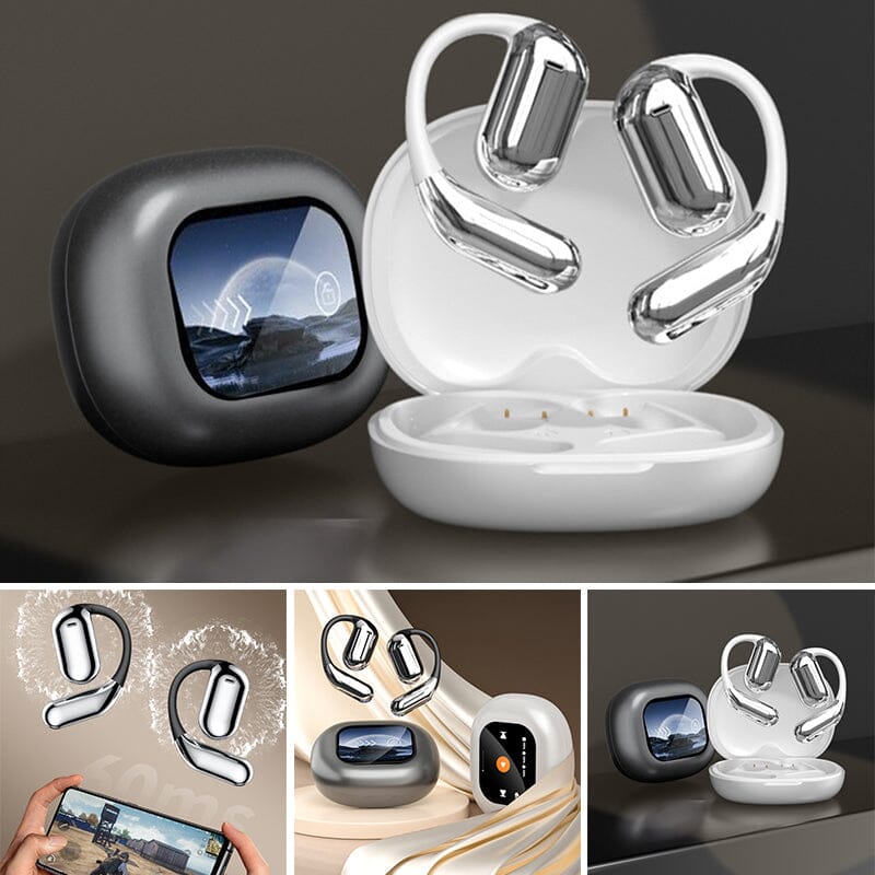 EchoLoop | Draadloze open Bluetooth oordopjes - Sport & hardloop koptelefoon