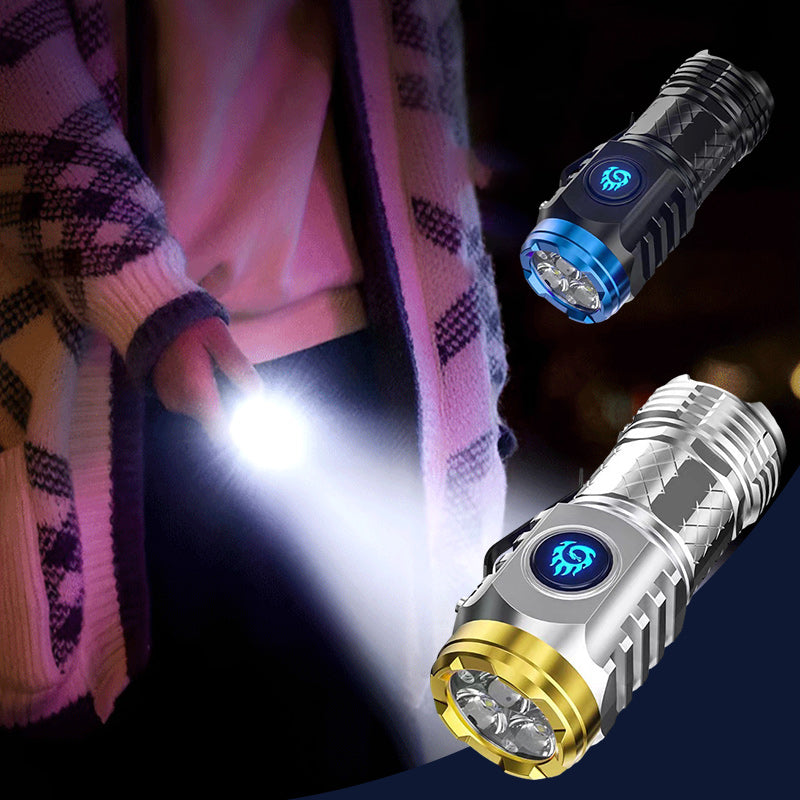 FlashCore | Ultra Heldere Mini LED Zaklamp - Hoge Lumen Zaklamp