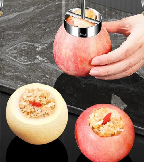CorePop | Appel- en perenboorgereedschap - Roestvrijstalen fruitboorverwijderaar