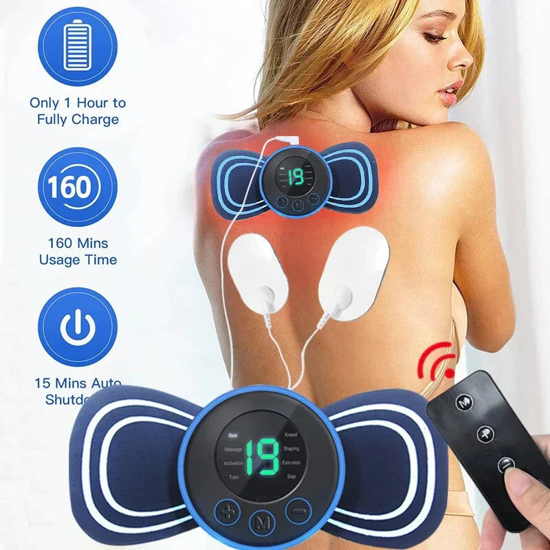PainZap | Draadloze TENS Pulse Massager - Draagbare spier- en gewrichtspijnbestrijding
