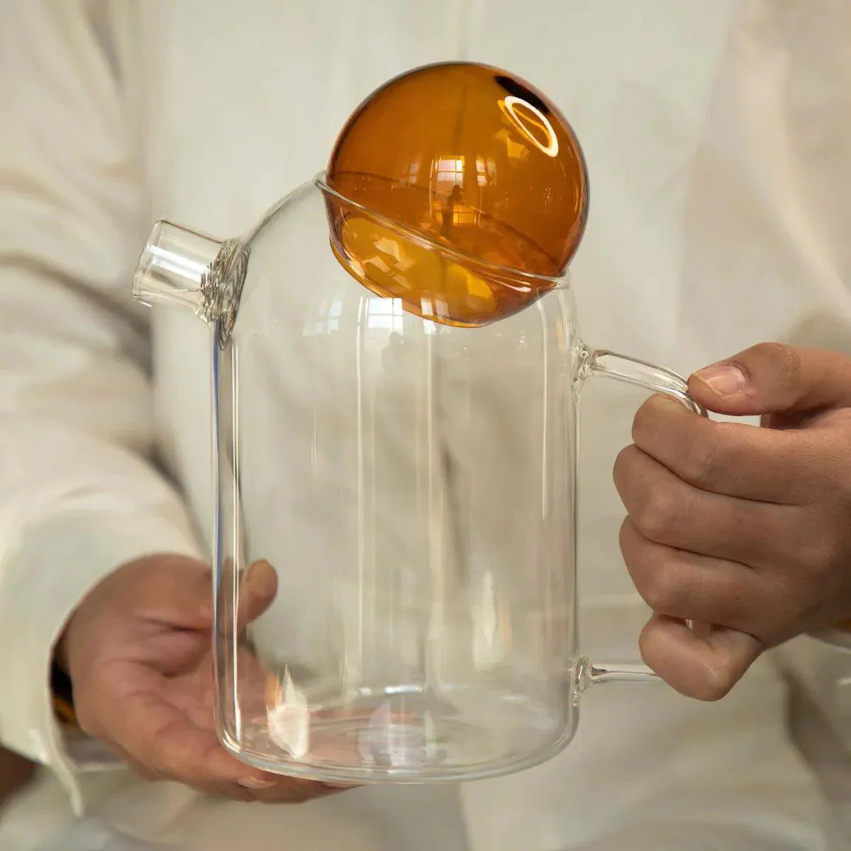 SolaPour | Hittebestendig glazen theepot en waterkan - karaf van borosilicaatglas