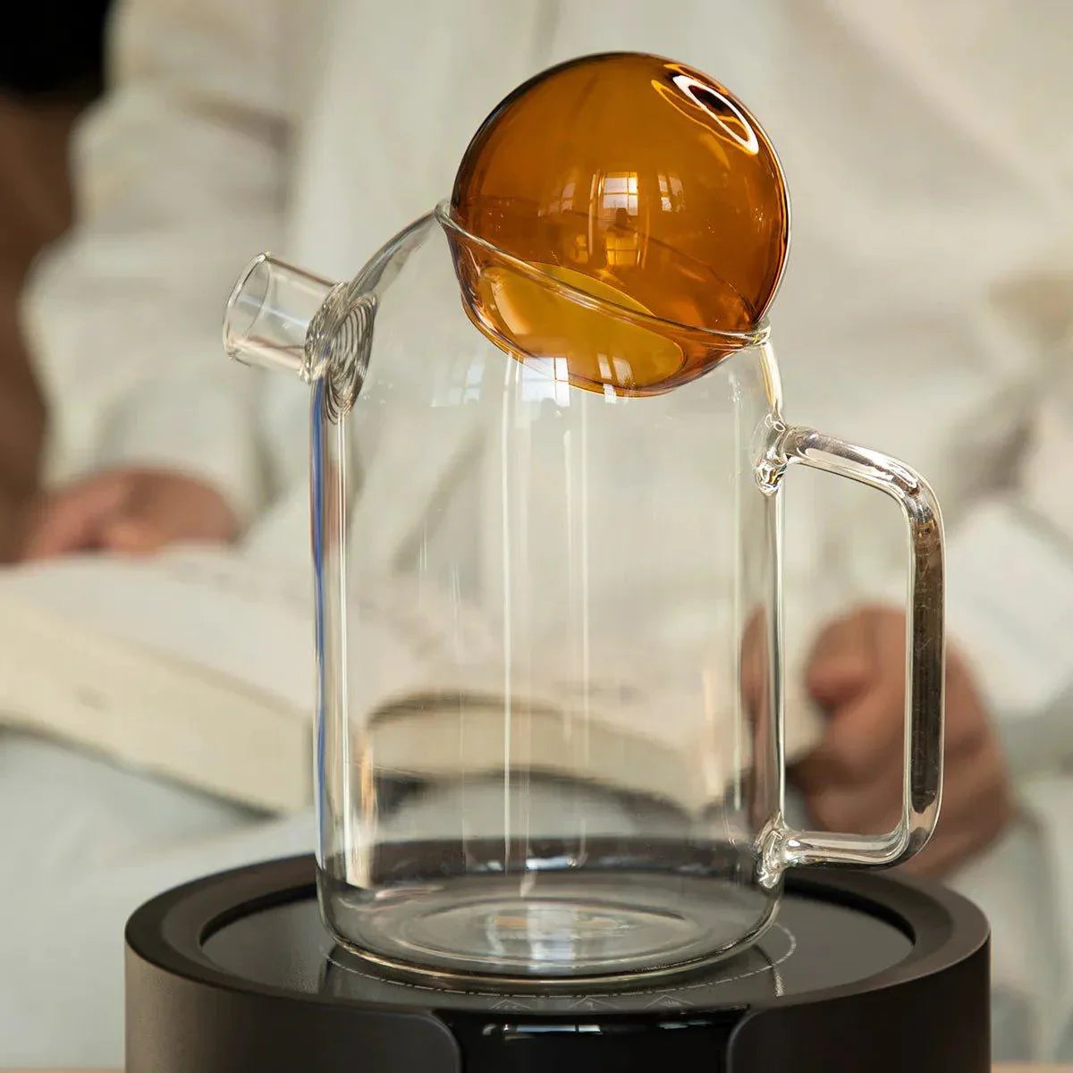 SolaPour | Hittebestendig glazen theepot en waterkan - karaf van borosilicaatglas