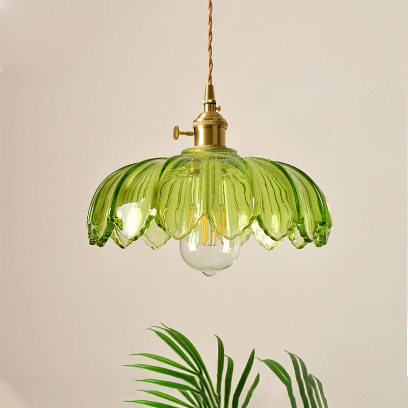 Chrysalis | Vintage Bloemen Hanglamp - Elegante Verlichting voor Retro en Hedendaagse Ruimtes