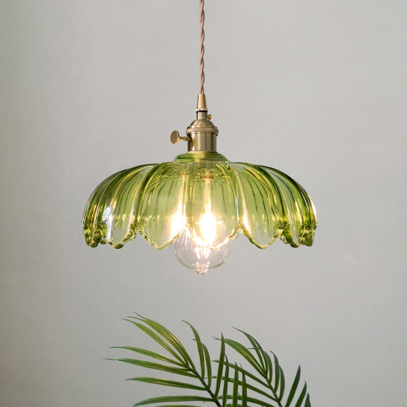 Chrysalis | Vintage Bloemen Hanglamp - Elegante Verlichting voor Retro en Hedendaagse Ruimtes