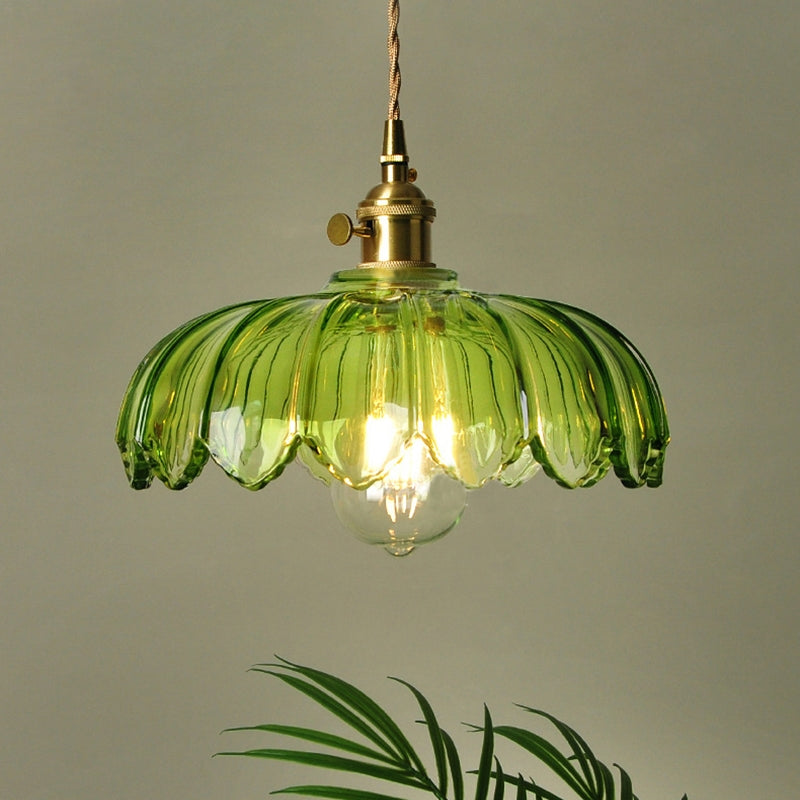 Chrysalis | Vintage Bloemen Hanglamp - Elegante Verlichting voor Retro en Hedendaagse Ruimtes