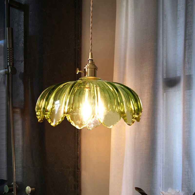 Chrysalis | Vintage Bloemen Hanglamp - Elegante Verlichting voor Retro en Hedendaagse Ruimtes