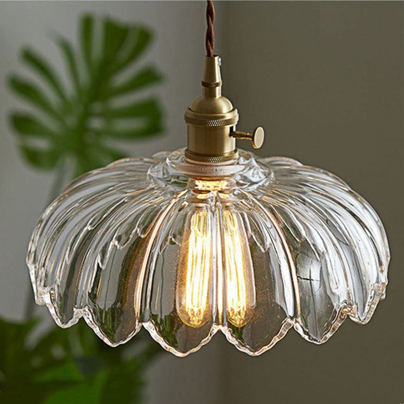 Chrysalis | Vintage Bloemen Hanglamp - Elegante Verlichting voor Retro en Hedendaagse Ruimtes