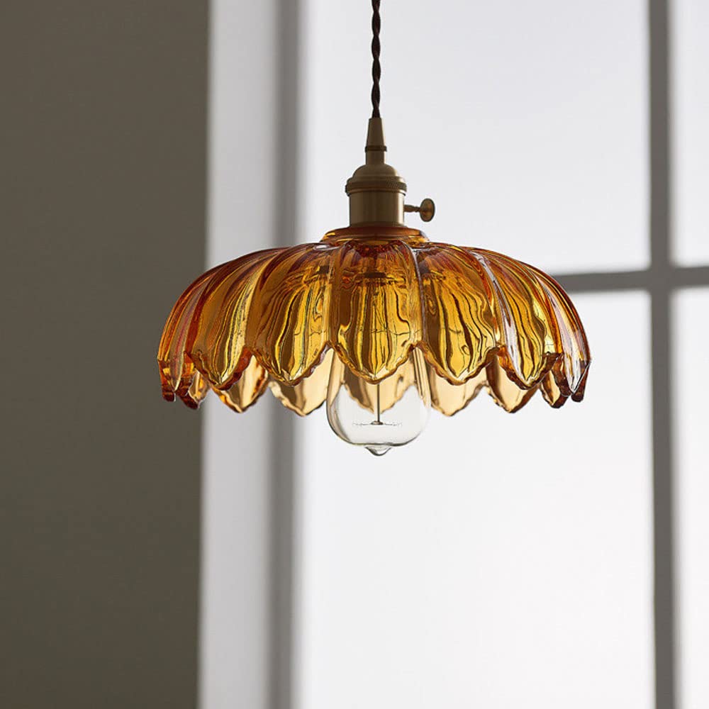 Chrysalis | Vintage Bloemen Hanglamp - Elegante Verlichting voor Retro en Hedendaagse Ruimtes