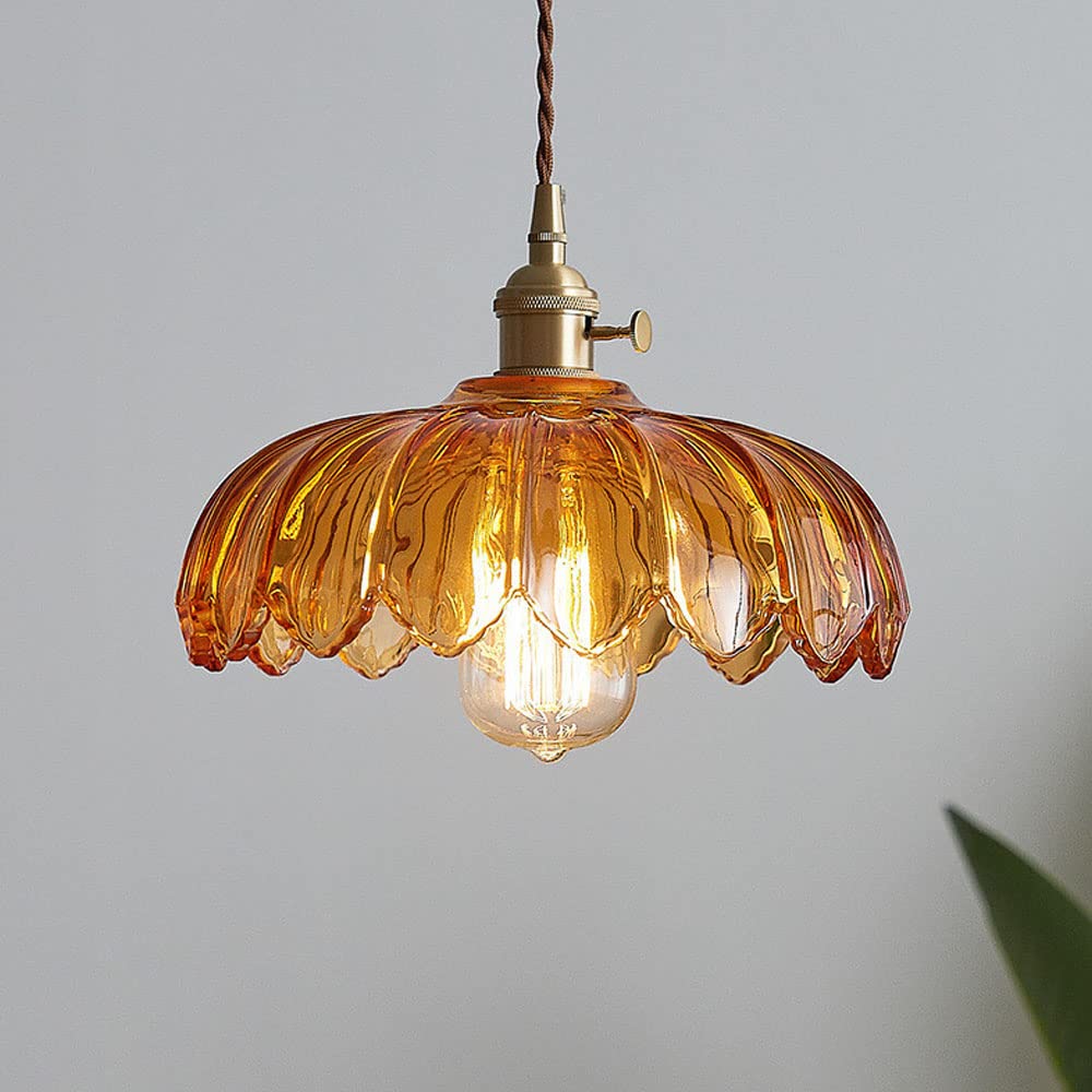 Chrysalis | Vintage Bloemen Hanglamp - Elegante Verlichting voor Retro en Hedendaagse Ruimtes