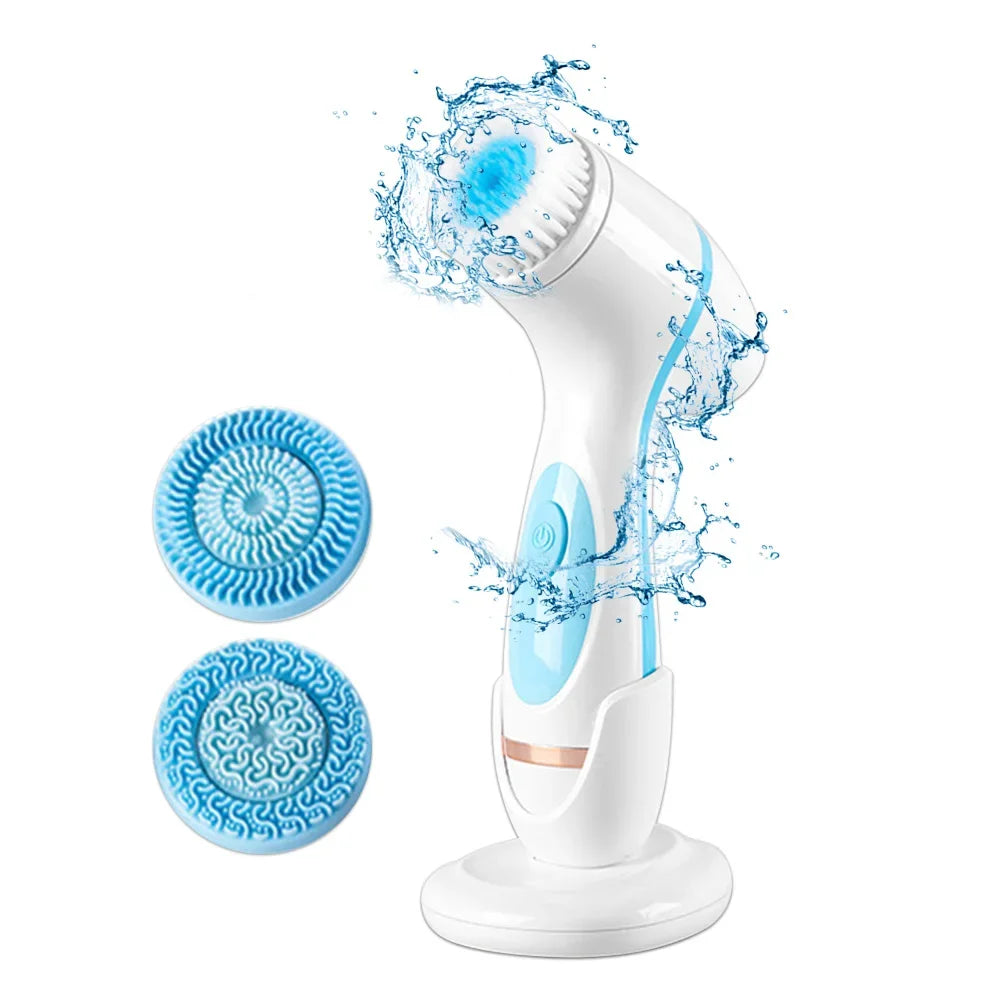 Spaura | 3-in-1 Sonisch gezichtsreinigings- en spasysteem – Waterdicht, oplaadbaar via USB