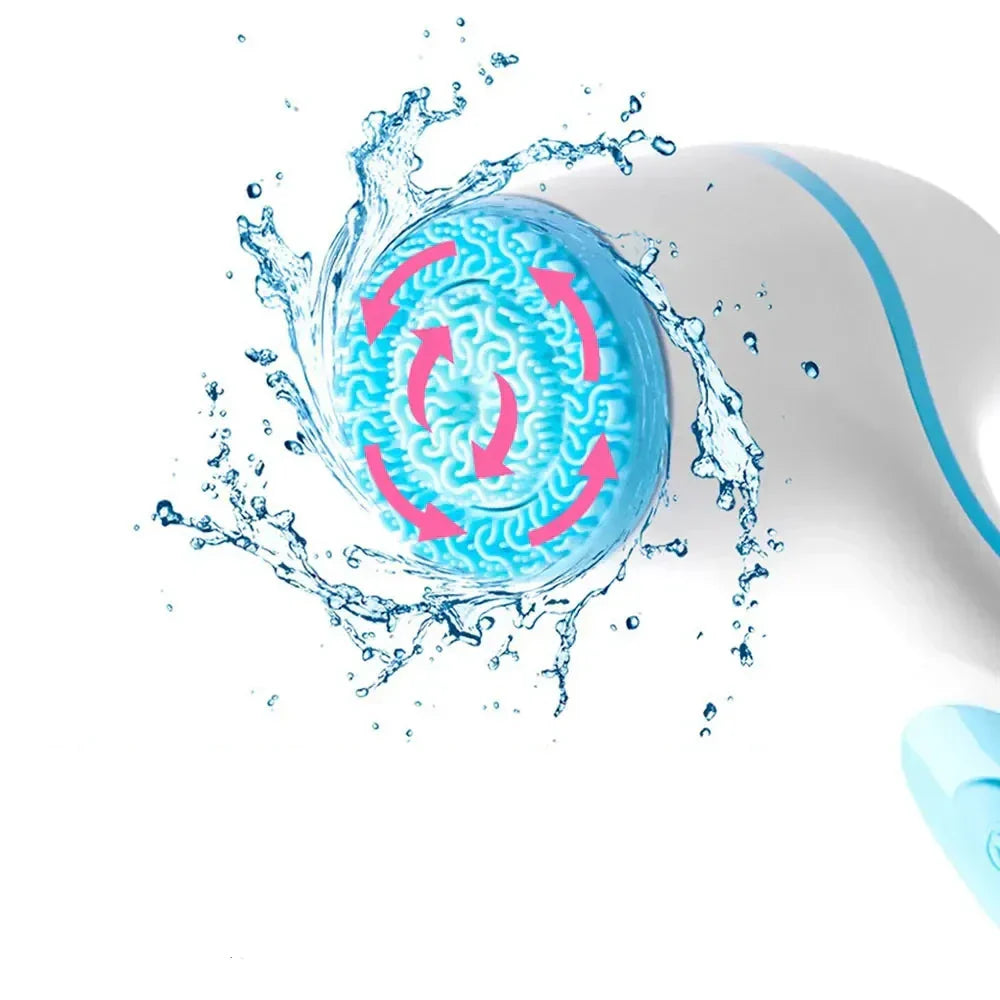 Spaura | 3-in-1 Sonisch gezichtsreinigings- en spasysteem – Waterdicht, oplaadbaar via USB