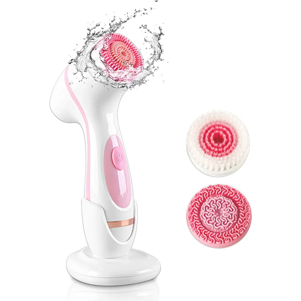 Spaura | 3-in-1 Sonisch gezichtsreinigings- en spasysteem – Waterdicht, oplaadbaar via USB