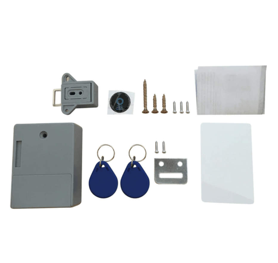 StealthLock | Onzichtbaar RFID-kastenslot - sleutelloos slim sensorslot voor lades en kasten