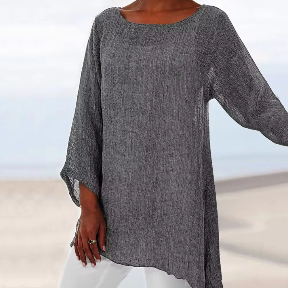 Daria | Casual damesblouse met lange mouwen