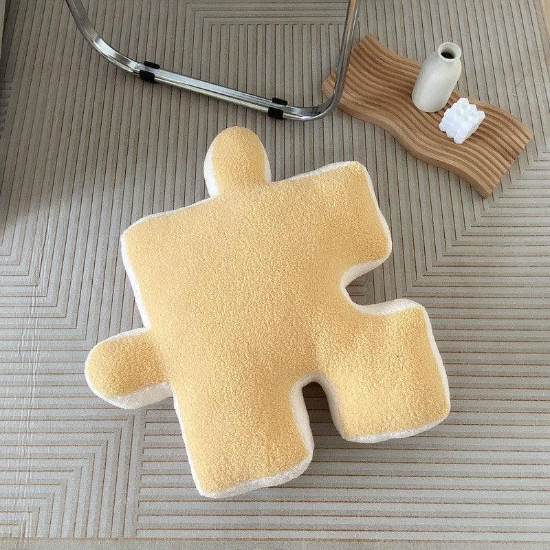 Pillowzzle | Zacht pluche puzzel kussen - Decoratief kussen
