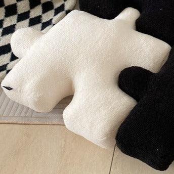 Pillowzzle | Zacht pluche puzzel kussen - Decoratief kussen