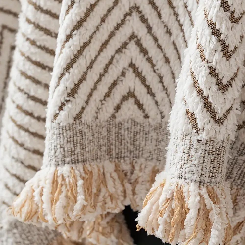 PatternNest | Visgraat bankhoes, beschermende microvezel, waterafstotend, machinewasbaar