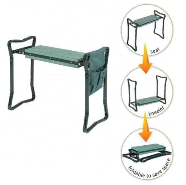 GardenPerch | Opvouwbare Ergonomische Knielbank & Tuinbank - Draagbaar Zitje