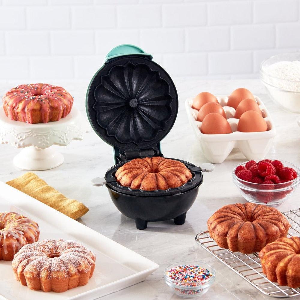 TinyBake | Mini Cake Maker – Snel en eenvoudig te gebruiken, anti-aanbak, draagbaar dessertapparaat