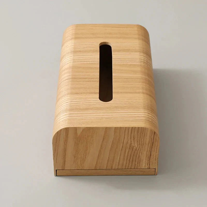 TissueNest | Walnoothouten tissuebox, massief hout, elegant en functioneel