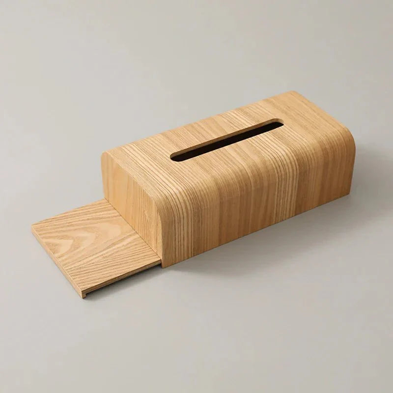 TissueNest | Walnoothouten tissuebox, massief hout, elegant en functioneel