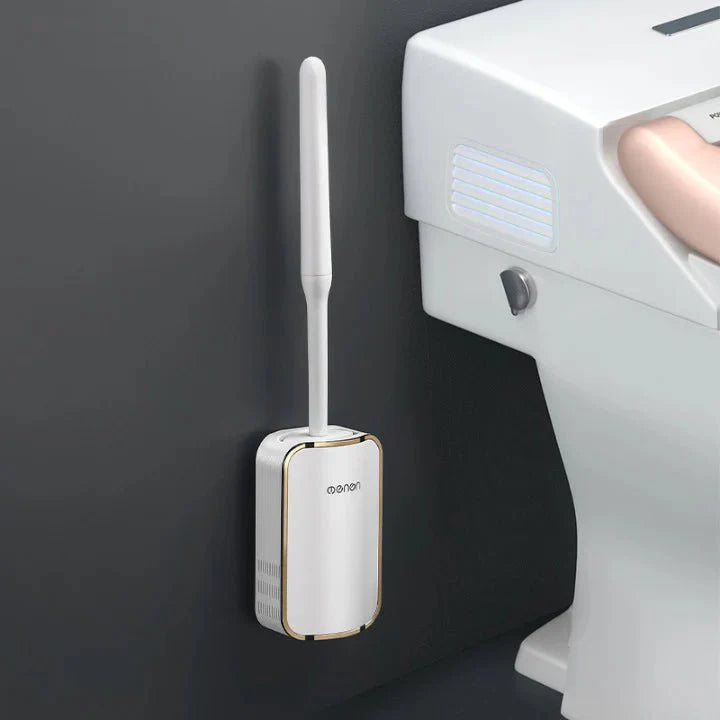 ToiletEase | Siliconen toiletborstel met geïntegreerde afvoer, hygiënisch en modern, waterbestendig