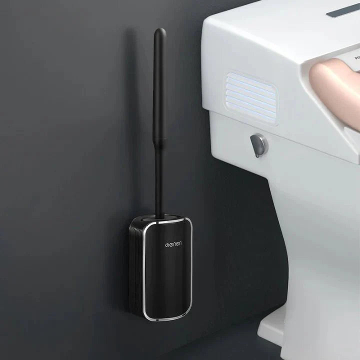 ToiletEase | Siliconen toiletborstel met geïntegreerde afvoer, hygiënisch en modern, waterbestendig