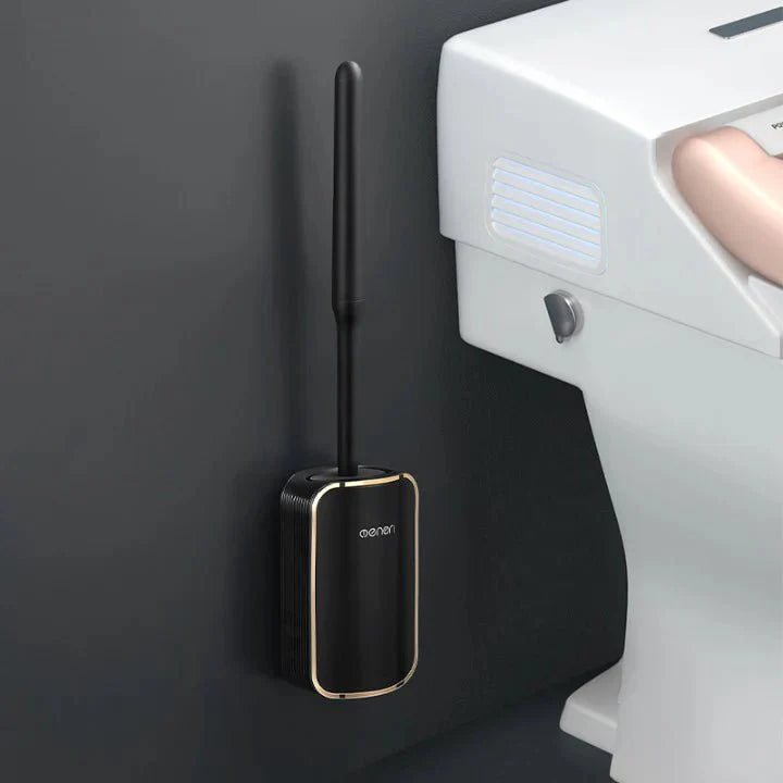 ToiletEase | Siliconen toiletborstel met geïntegreerde afvoer, hygiënisch en modern, waterbestendig