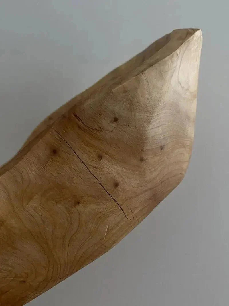 NaturaBowl | Handgesneden houten fruitschaal – natuurlijk, duurzaam en stijlvol voor in de keuken