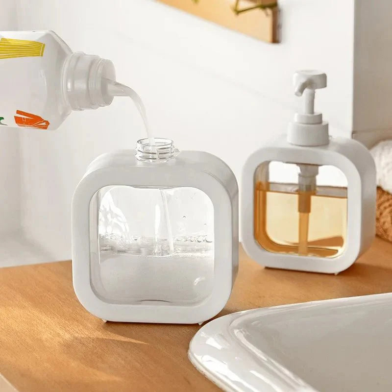 SoapLift | Moderne zeepdispenser, elegante vloeibare zeep pomp voor badkamer en keuken
