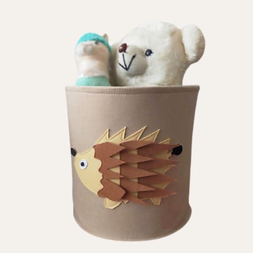 ZooBasket | Set stoffen opbergmanden voor kinderkamers – speelgoedopberger & opbergruimte voor de kinderkamer