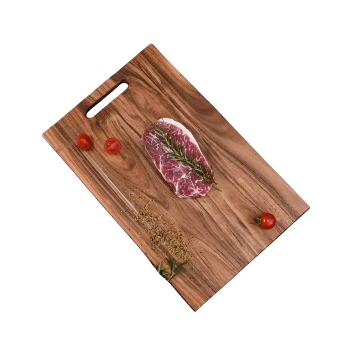 Choply | Hoogwaardige massief houten snij- en serveerplank met handvat