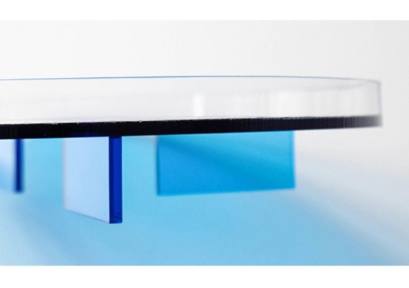 Circlix | Levendige ronde acryl dienblad – veelkleurige serveer- en decoratieve schaal voor thuis