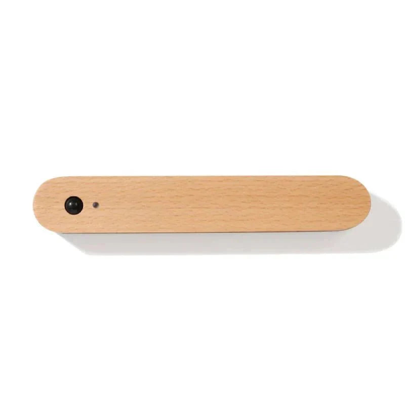 RadiKey | Magnetische houten sleutelhouder met sensor-led, wandgemonteerde organizer voor thuis