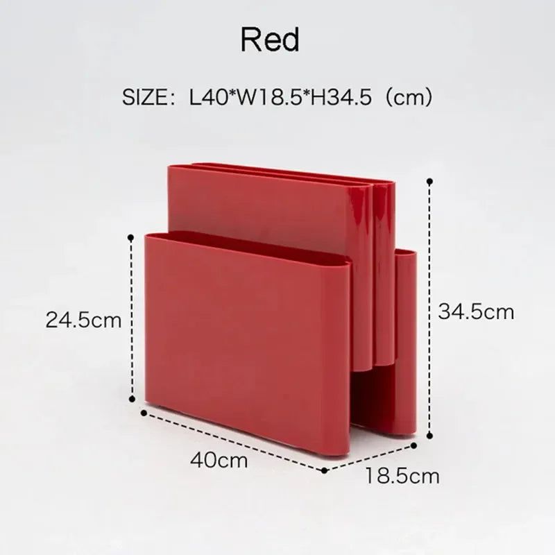 Pagnia | Stijlvolle Magazine Rack – Compact Opbergrek voor Magazines, Boeken en Documenten