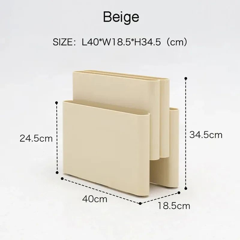 Pagnia | Stijlvolle Magazine Rack – Compact Opbergrek voor Magazines, Boeken en Documenten