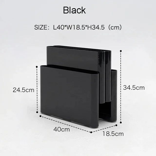 Pagnia | Stijlvolle Magazine Rack – Compact Opbergrek voor Magazines, Boeken en Documenten