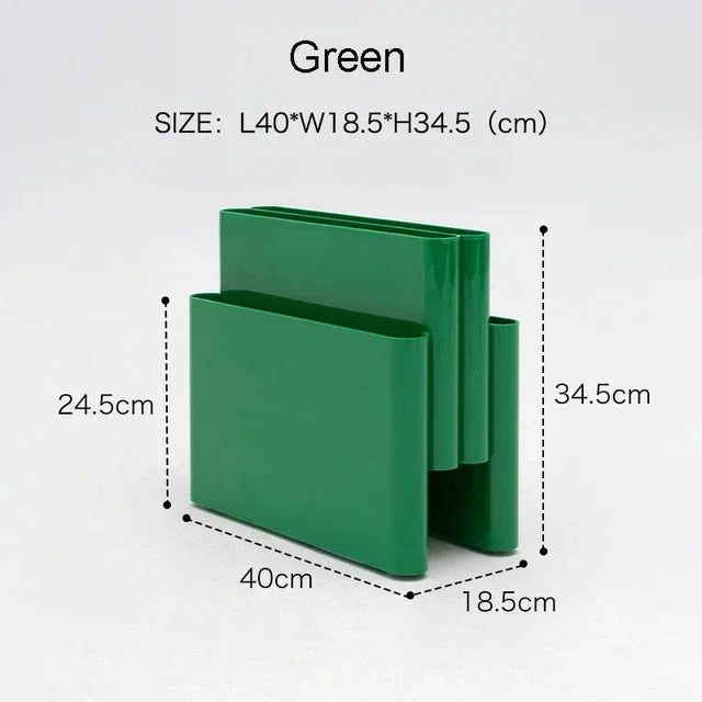 Pagnia | Stijlvolle Magazine Rack – Compact Opbergrek voor Magazines, Boeken en Documenten