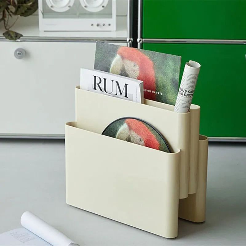 Pagnia | Stijlvolle Magazine Rack – Compact Opbergrek voor Magazines, Boeken en Documenten