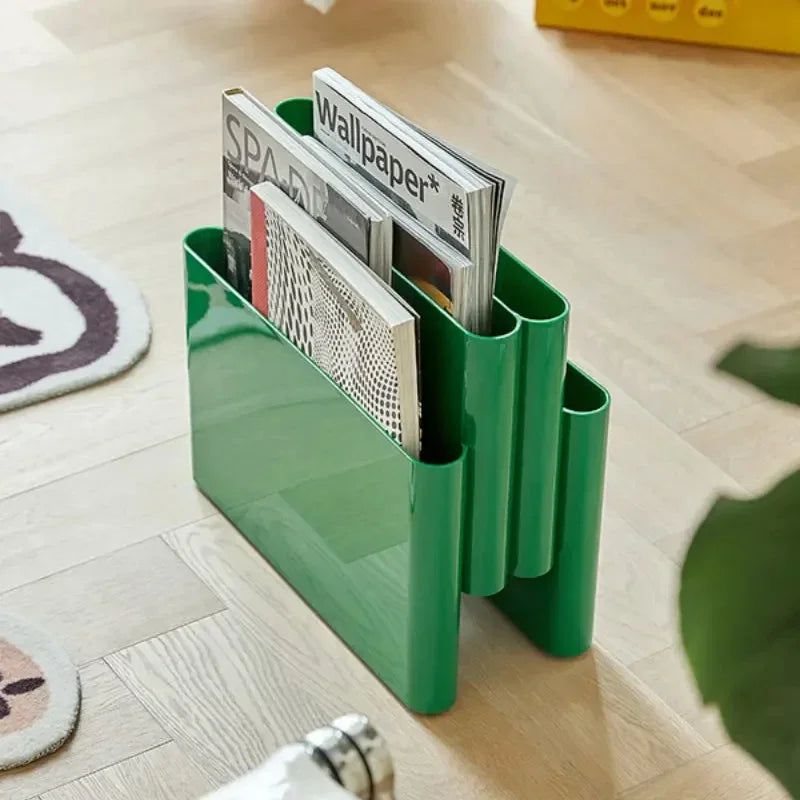 Pagnia | Stijlvolle Magazine Rack – Compact Opbergrek voor Magazines, Boeken en Documenten