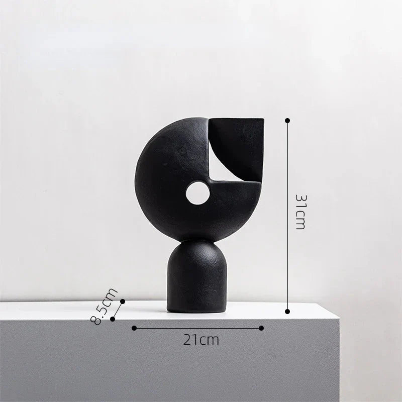 Structra | Moderne geometrische hars sculpturen, abstracte decoratieve beeldjes voor thuis