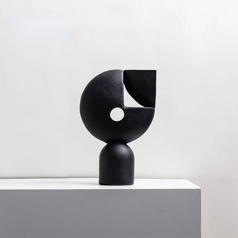 Structra | Moderne geometrische hars sculpturen, abstracte decoratieve beeldjes voor thuis