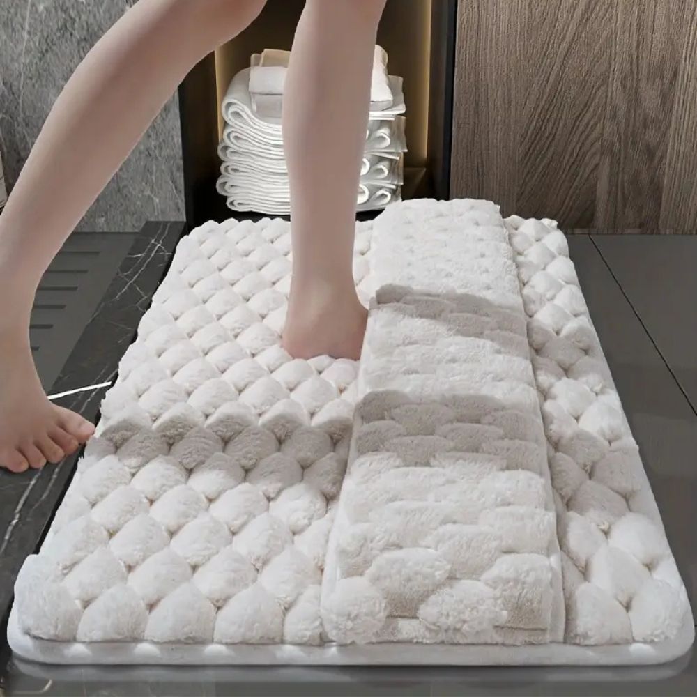 CushionStep | Memory Foam badmat, ergonomische antislip badmat, comfortabel en absorberend