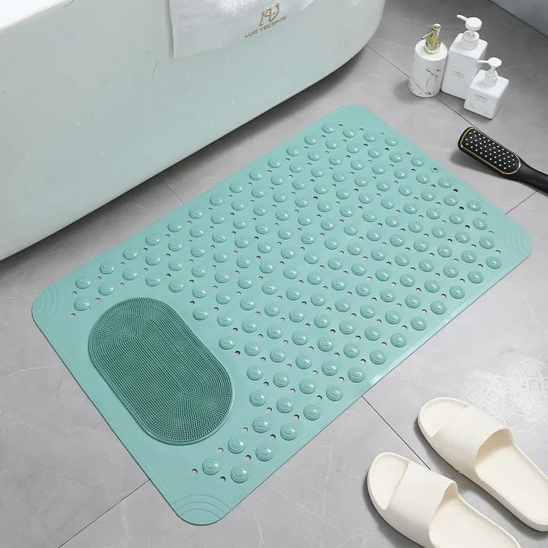 SlipFree | Premium antislip douchemat met voetborstel – antislip, zachte en hygiënische badkamermat