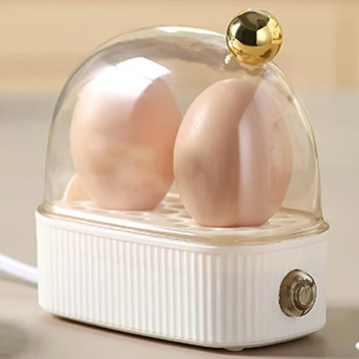 EggNest | Automatische elektrische eierkoker - 2 eieren, pocheerder & stomer
