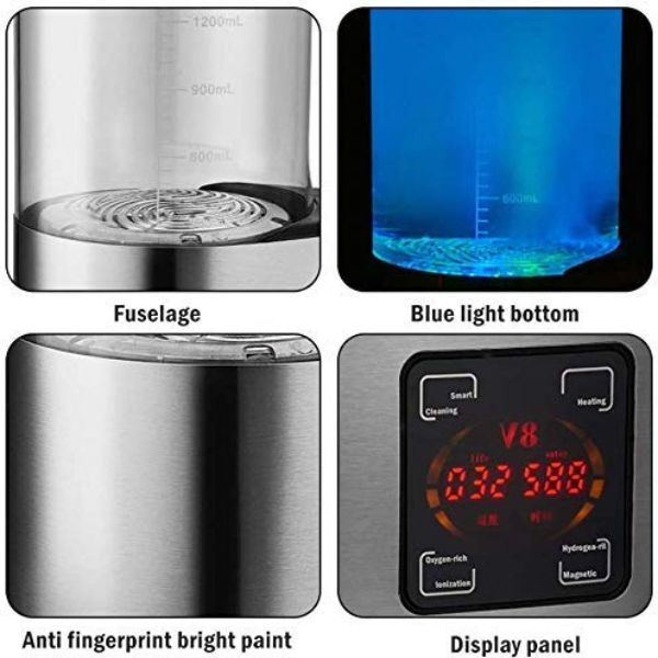 H2Go | Draagbare waterstofwaterionisator – USB elektrische waterstofverrijkte watergenerator