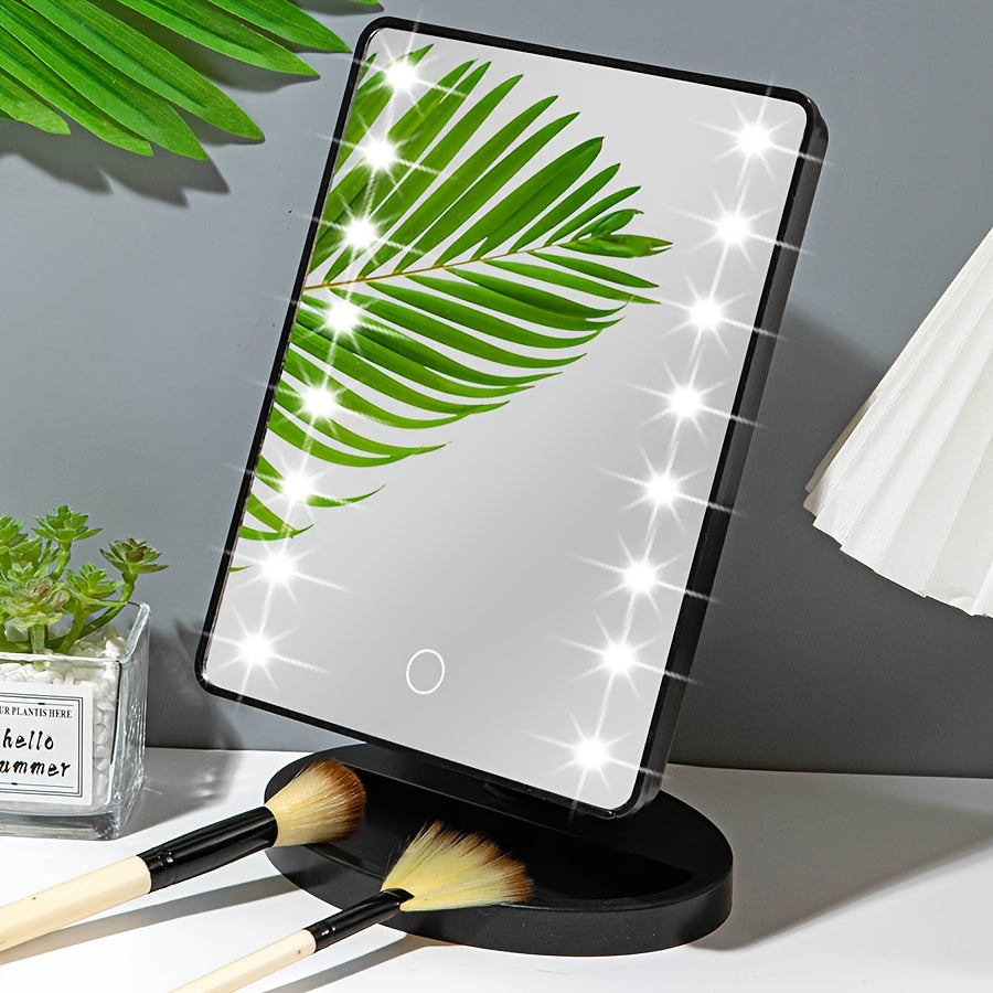 LumeLook | Touch-Control LED-make-upspiegel – instelbare helderheid, draagbare make-upspiegel
