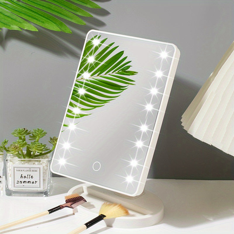 LumeLook | Touch-Control LED-make-upspiegel – instelbare helderheid, draagbare make-upspiegel