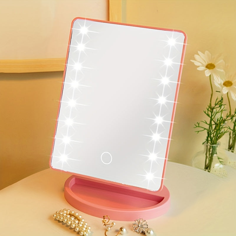 LumeLook | Touch-Control LED-make-upspiegel – instelbare helderheid, draagbare make-upspiegel